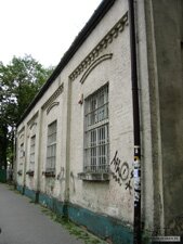 Warsztaty Kolei Warszawsko-Wiedeńskiej od strony W Warsztaty Kolei Warszawsko-Wiedeńskiej od strony W