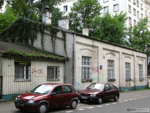 Warsztaty Kolei Warszawsko-Wiedeńskiej od strony NE Warsztaty Kolei Warszawsko-Wiedeńskiej od strony NE